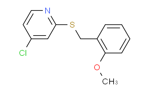 AM244613 | 1346707-46-7 | 4-Chloro-2-((2-methoxybenzyl)thio)pyridine