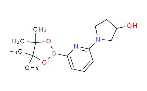 AM244641 | 1310383-03-9 | 1-(6-(4,4,5,5-Tetramethyl-1,3,2-dioxaborolan-2-yl)pyridin-2-yl)pyrrolidin-3-ol