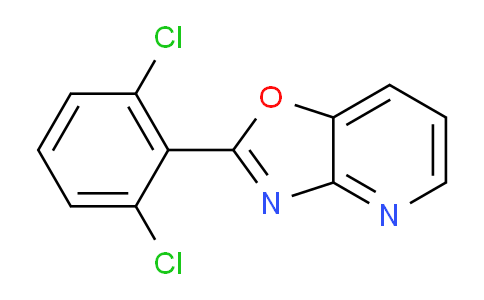 2-(2,6-Dichlorophenyl)oxazolo[4,5-b]pyridine