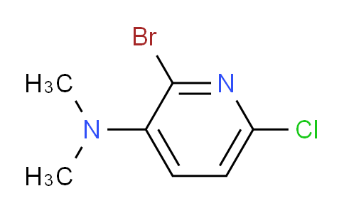 2-Bromo-6-chloro-N,N-dimethylpyridin-3-amine