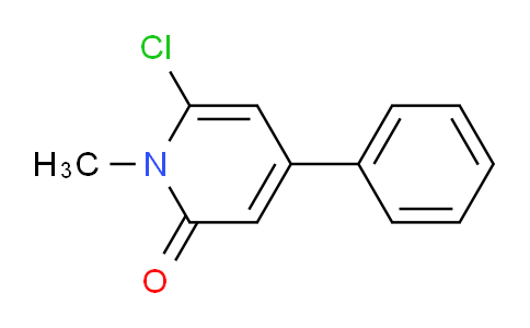 6-Chloro-1-methyl-4-phenylpyridin-2(1H)-one