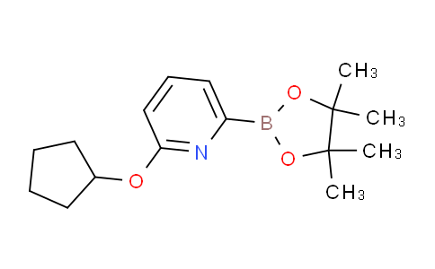 2-(Cyclopentyloxy)-6-(4,4,5,5-tetramethyl-1,3,2-dioxaborolan-2-yl)pyridine