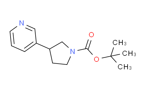 AM244690 | 874218-24-3 | tert-Butyl 3-(pyridin-3-yl)pyrrolidine-1-carboxylate
