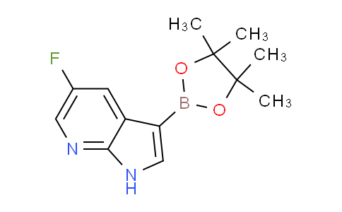 AM244743 | 1222533-84-7 | 5-Fluoro-3-(4,4,5,5-tetramethyl-1,3,2-dioxaborolan-2-yl)-1H-pyrrolo[2,3-b]pyridine