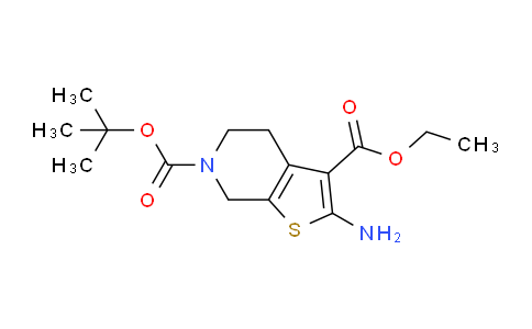 Ethyl 6-Boc-2-amino-4,7-dihydro-5H-thieno[2,3-c]pyridine-3-carboxylate