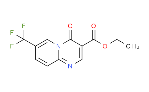 Ethyl 4-oxo-7-(trifluoromethyl)-4H-pyrido[1,2-a]pyrimidine-3-carboxylate