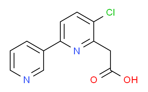 AM24476 | 1227593-30-7 | 3-Chloro-6-(pyridin-3-yl)pyridine-2-acetic acid