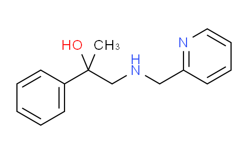 AM244762 | 1181715-40-1 | 2-Phenyl-1-((pyridin-2-ylmethyl)amino)propan-2-ol