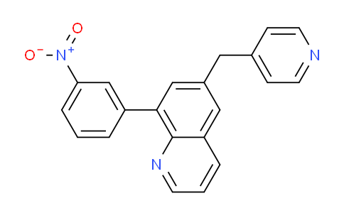 AM244767 | 159925-31-2 | 8-(3-Nitrophenyl)-6-(pyridin-4-ylmethyl)quinoline