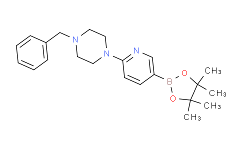 AM244771 | 1015242-03-1 | 1-Benzyl-4-(5-(4,4,5,5-tetramethyl-1,3,2-dioxaborolan-2-yl)pyridin-2-yl)piperazine