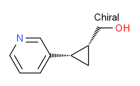 (1R,2S)-rel-2-(3-Pyridinyl)-cyclopropanemethanol