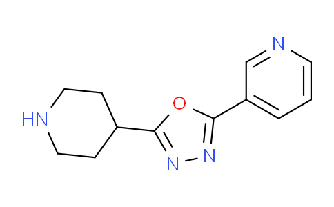 3-(5-Piperidin-4-yl-[1,3,4]oxadiazol-2-yl)pyridine