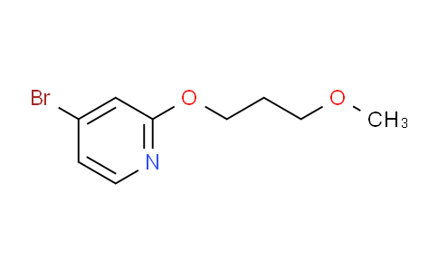 AM244787 | 865156-55-4 | 4-Bromo-2-(3-methoxypropoxy)pyridine
