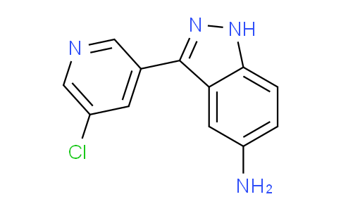AM244791 | 1356088-15-7 | 3-(5-Chloropyridin-3-yl)-1H-indazol-5-amine
