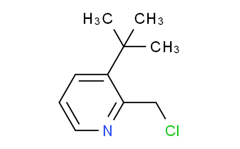 3-(tert-Butyl)-2-(chloromethyl)pyridine