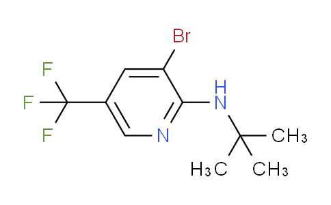 3-Bromo-N-(tert-butyl)-5-(trifluoromethyl)pyridin-2-amine