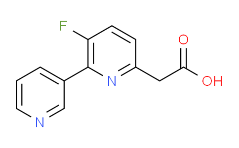 5-Fluoro-6-(pyridin-3-yl)pyridine-2-acetic acid