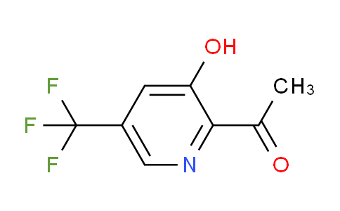 1-(3-Hydroxy-5-(trifluoromethyl)pyridin-2-yl)ethanone