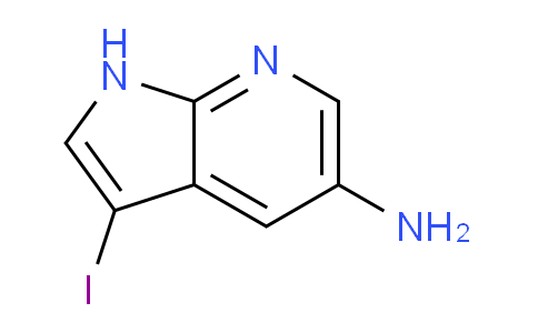 3-Iodo-1H-pyrrolo[2,3-b]pyridin-5-amine