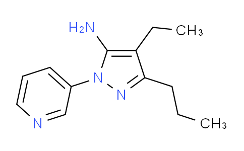 4-Ethyl-3-propyl-1-(pyridin-3-yl)-1H-pyrazol-5-amine