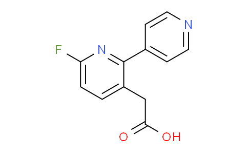 AM24489 | 1227593-42-1 | 6-Fluoro-2-(pyridin-4-yl)pyridine-3-acetic acid