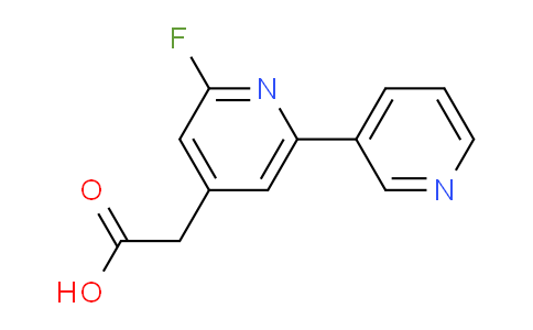 AM24490 | 1227593-44-3 | 2-Fluoro-6-(pyridin-3-yl)pyridine-4-acetic acid