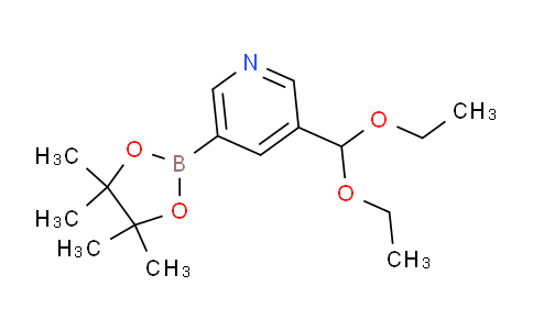 3-(Diethoxymethyl)-5-(4,4,5,5-tetramethyl-1,3,2-dioxaborolan-2-yl)pyridine