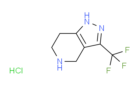 3-(Trifluoromethyl)-4,5,6,7-tetrahydro-1H-pyrazolo[4,3-c]pyridine hydrochloride