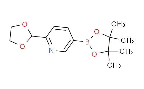 AM244985 | 1309982-39-5 | 2-(1,3-Dioxolan-2-yl)-5-(4,4,5,5-tetramethyl-1,3,2-dioxaborolan-2-yl)pyridine