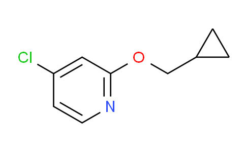4-Chloro-2-(cyclopropylmethoxy)pyridine