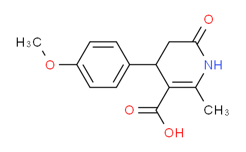 AM245010 | 423120-08-5 | 4-(4-Methoxyphenyl)-2-methyl-6-oxo-1,4,5,6-tetrahydropyridine-3-carboxylic acid