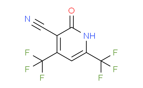 2-Oxo-4,6-bis(trifluoromethyl)-1,2-dihydropyridine-3-carbonitrile
