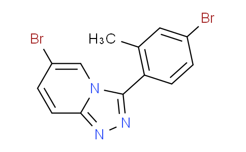6-Bromo-3-(4-bromo-2-methylphenyl)-[1,2,4]triazolo[4,3-a]pyridine