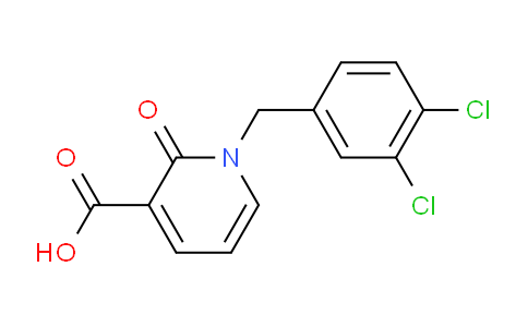 1-(3,4-Dichlorobenzyl)-2-oxo-1,2-dihydropyridine-3-carboxylic acid
