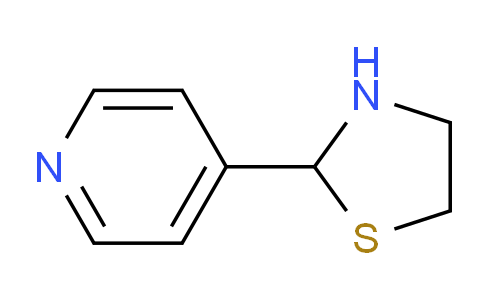 2-(Pyridin-4-yl)thiazolidine