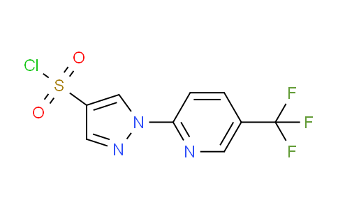 1-(5-(Trifluoromethyl)pyridin-2-yl)-1H-pyrazole-4-sulfonyl chloride