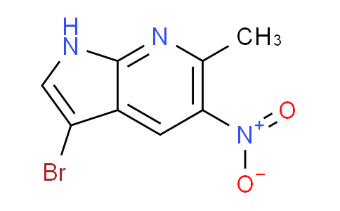 3-Bromo-6-methyl-5-nitro-1H-pyrrolo[2,3-b]pyridine