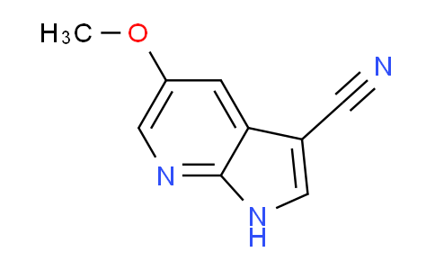 5-Methoxy-1H-pyrrolo[2,3-b]pyridine-3-carbonitrile
