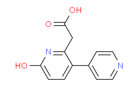 AM24513 | 1227576-83-1 | 6-Hydroxy-3-(pyridin-4-yl)pyridine-2-acetic acid