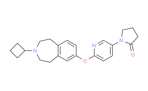 AM245133 | 720691-69-0 | 1-(6-((3-Cyclobutyl-2,3,4,5-tetrahydro-1H-benzo[d]azepin-7-yl)oxy)pyridin-3-yl)pyrrolidin-2-one