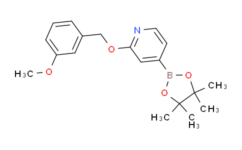 AM245146 | 1346708-07-3 | 2-((3-Methoxybenzyl)oxy)-4-(4,4,5,5-tetramethyl-1,3,2-dioxaborolan-2-yl)pyridine