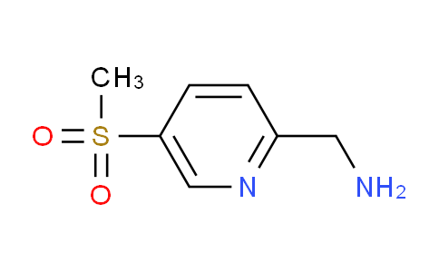 (5-(Methylsulfonyl)pyridin-2-yl)methanamine