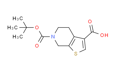 6-(tert-Butoxycarbonyl)-4,5,6,7-tetrahydrothieno[2,3-c]pyridine-3-carboxylic acid