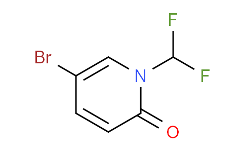 5-Bromo-1-(difluoromethyl)pyridin-2(1H)-one