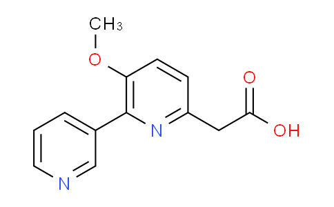 AM24518 | 1227577-93-6 | 5-Methoxy-6-(pyridin-3-yl)pyridine-2-acetic acid
