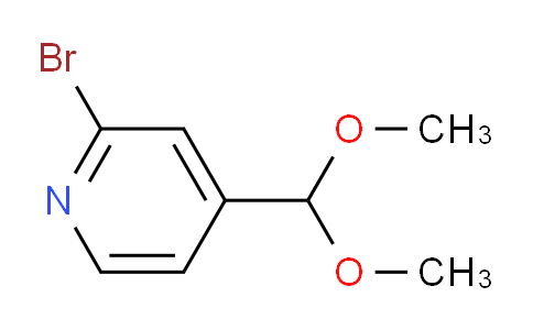 2-Bromo-4-(dimethoxymethyl)pyridine