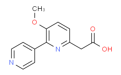 AM24519 | 1227499-94-6 | 5-Methoxy-6-(pyridin-4-yl)pyridine-2-acetic acid