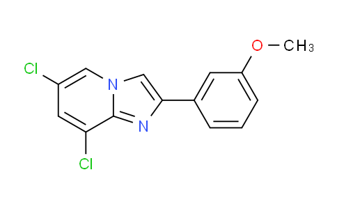 6,8-Dichloro-2-(3-methoxyphenyl)imidazo[1,2-a]pyridine