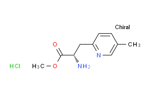 (S)-Methyl 2-amino-3-(5-methylpyridin-2-yl)propanoate hydrochloride