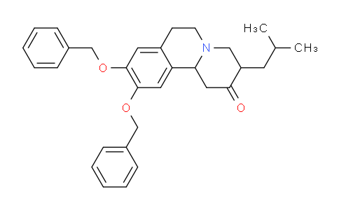 9,10-Bis(benzyloxy)-3-isobutyl-3,4,6,7-tetrahydro-1H-pyrido[2,1-a]isoquinolin-2(11bH)-one